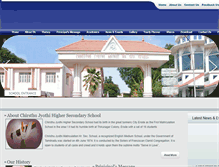 Tablet Screenshot of christhujyothi.com